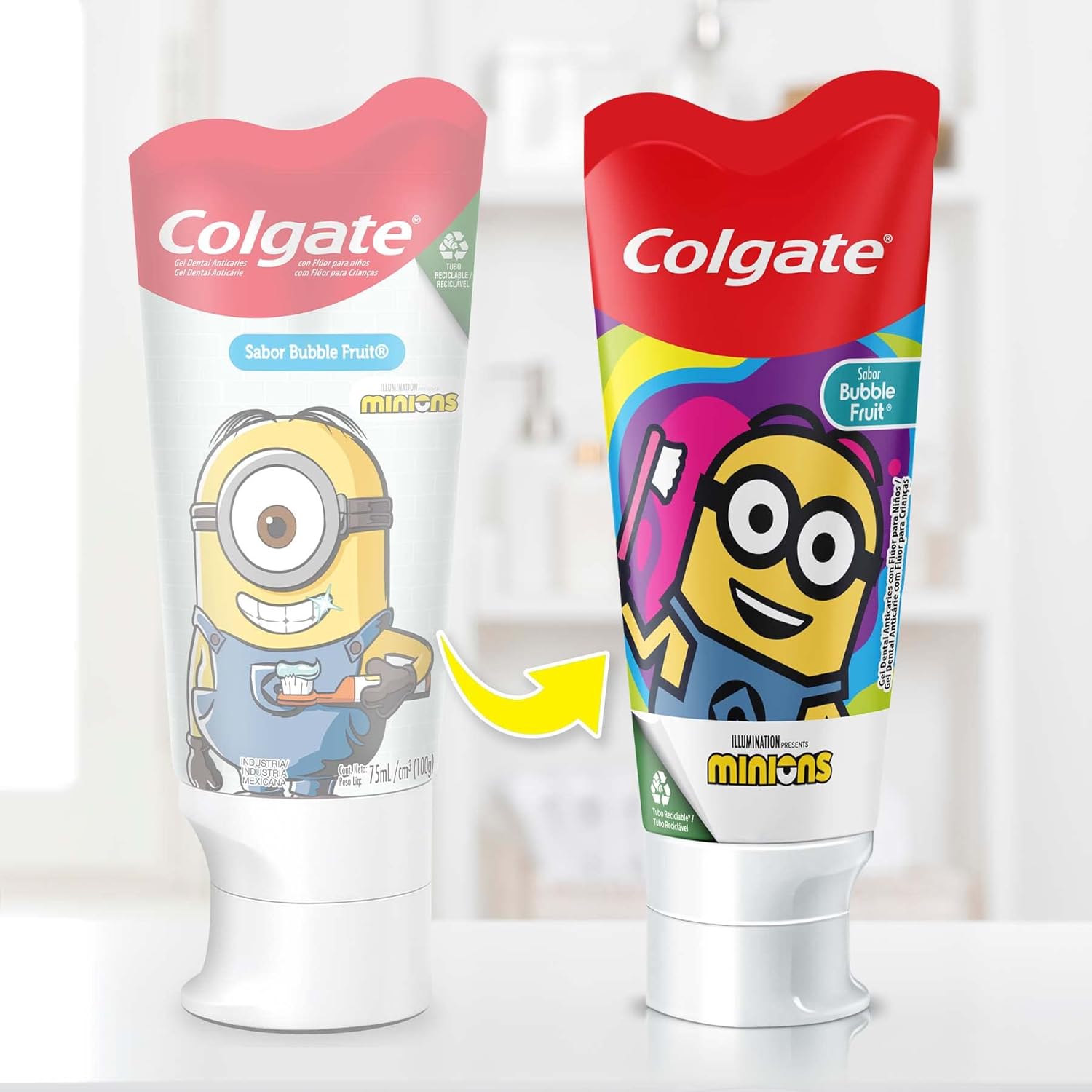 Gel Dental Colgate Smiles Minions - 100 g 5