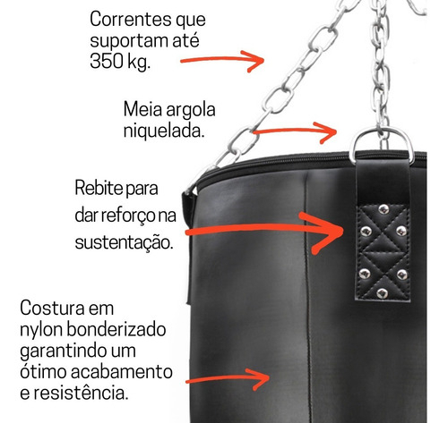 Saco de Pancada Profissional Oito Gorilla 4