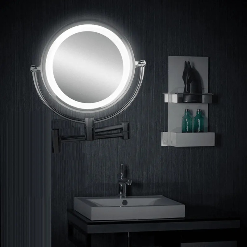Espelho Iluminado LED de Parede Banheiro e Closet 4