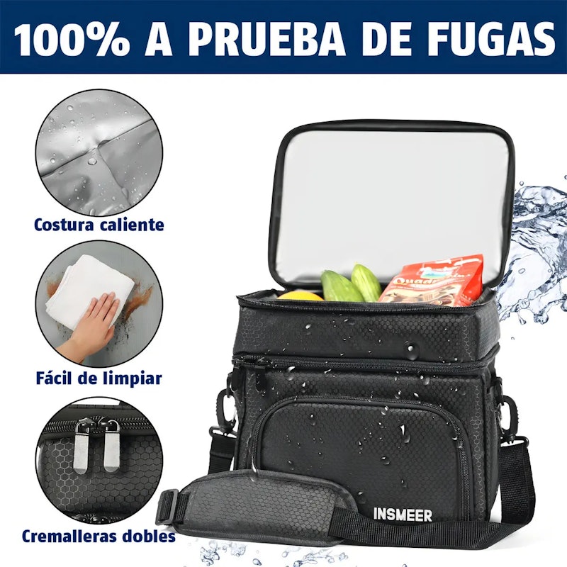 Bolsa Térmica com Compartimento para Bebidas 3
