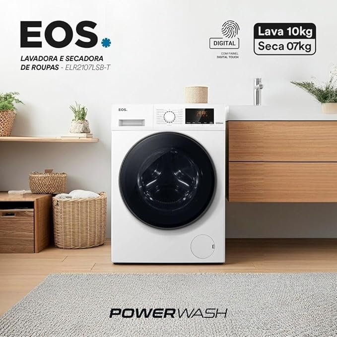 Lava e Seca EOS 10,1 kg Power Wash Branco 4