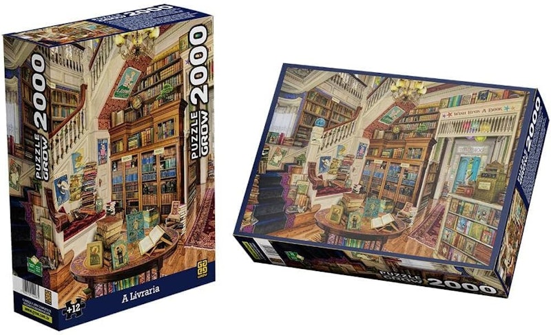 Puzzle 2000 Peças A Livraria 1