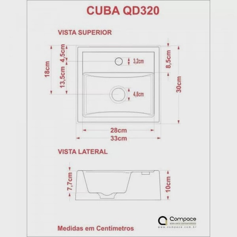 Gabinete para Banheiro com Cuba Soft 4