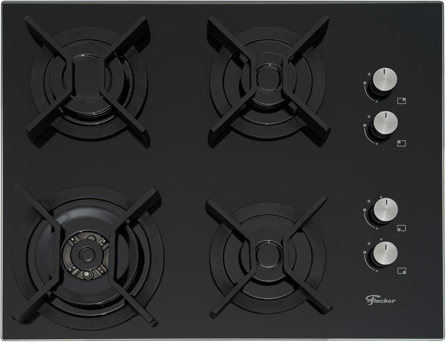 Cooktop a Gás 4 Bocas Tripla Chama Infinity 3