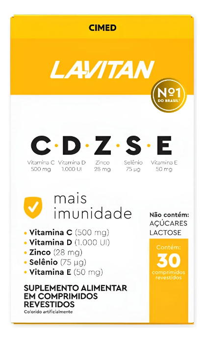 Lavitan Vitaminas CDZSE Mais Imunidade 1