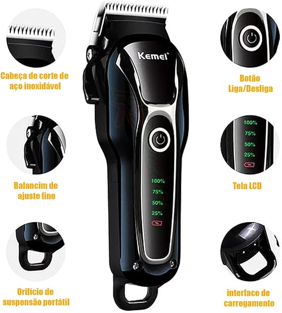Máquina de Tosa Profissional Pet Clipper 5