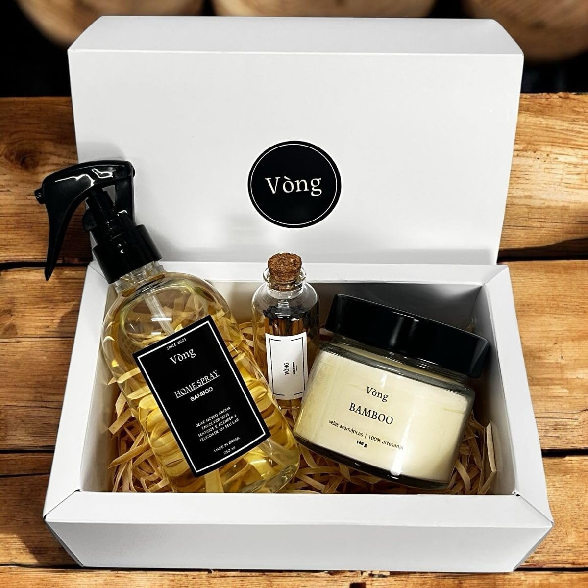 Kit Vela Aromática e Home Spray Vòng 5