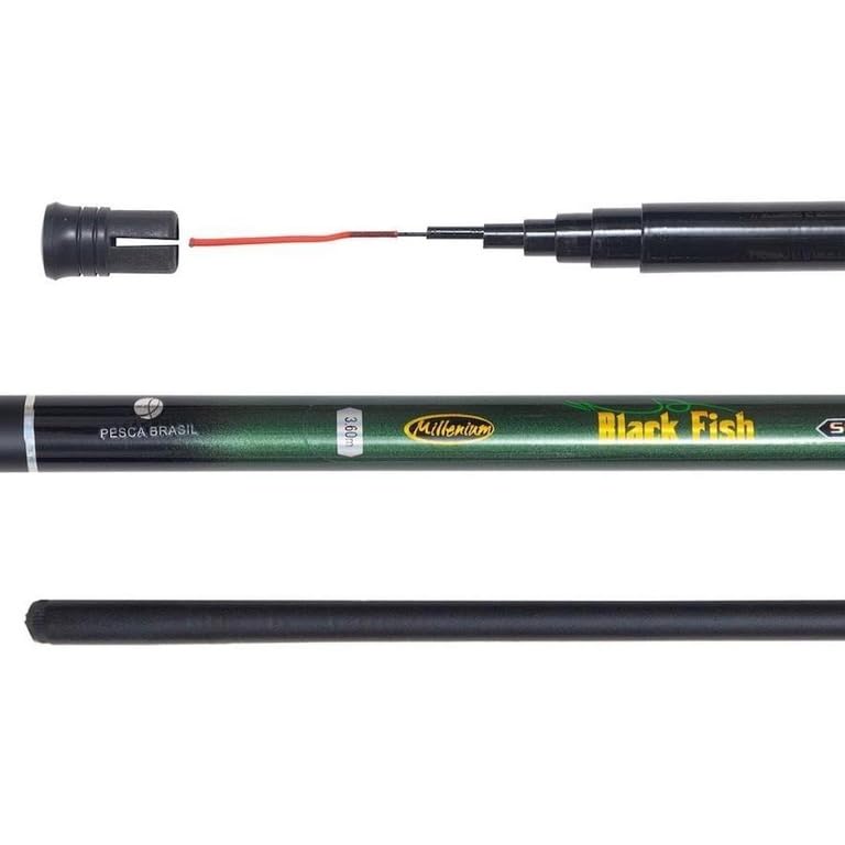 Vara de Pesca Telescópica Black Fish 2,40 m 2