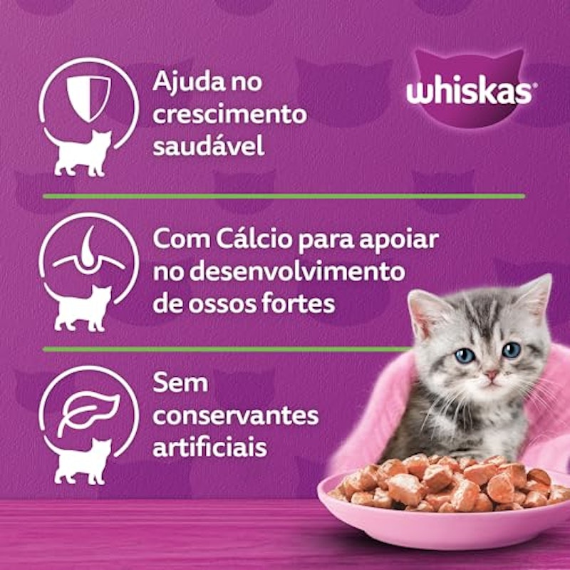 Ração Úmida para Gatos Filhotes Sachê 3