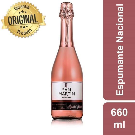 Vinho Moscatel Espumante Rosé 2