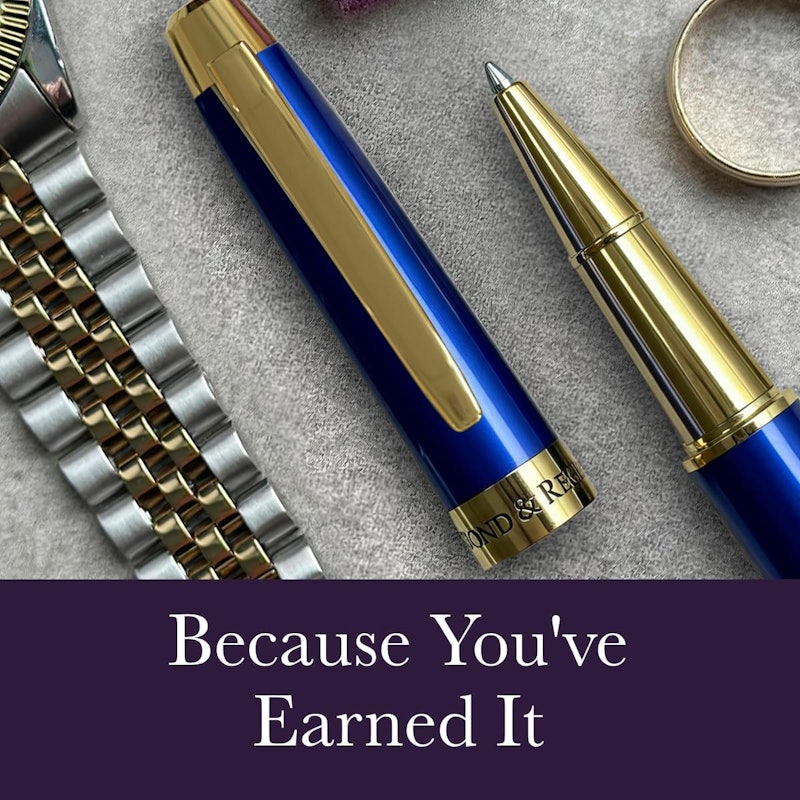 Caneta Esferográfica Azul Royal Bond & Regent 5