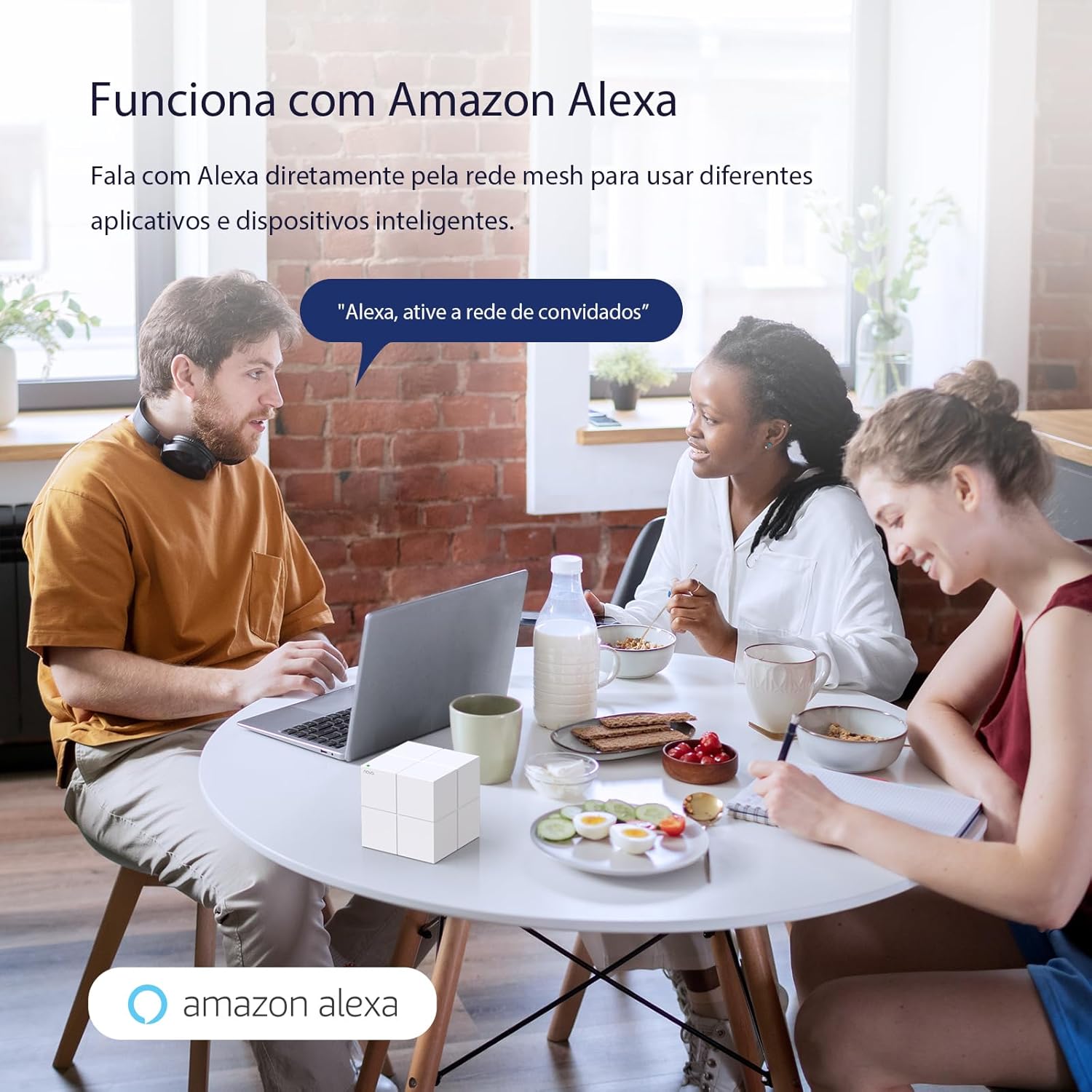 Roteador Wi-Fi Mesh Tenda Nova MW6 5
