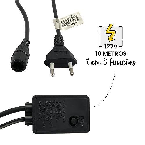 Mangueira LED Pisca Pisca com 8 Funções 2