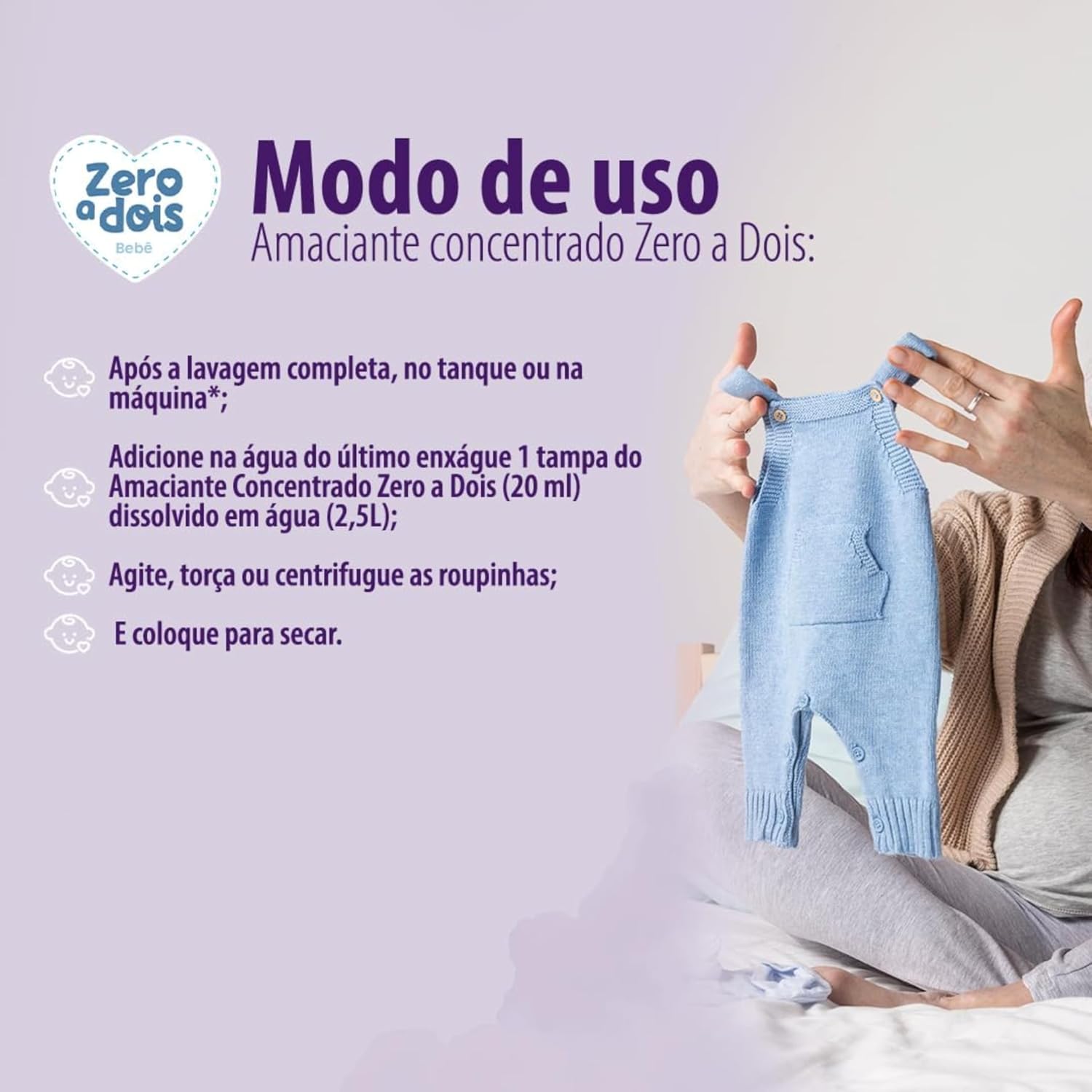 Amaciante Concentrado Baby Delicado 5