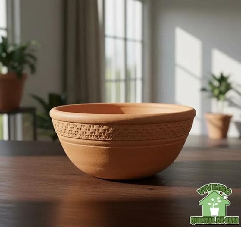 Vaso Quintal de Casa Bacia Trabalhada 2