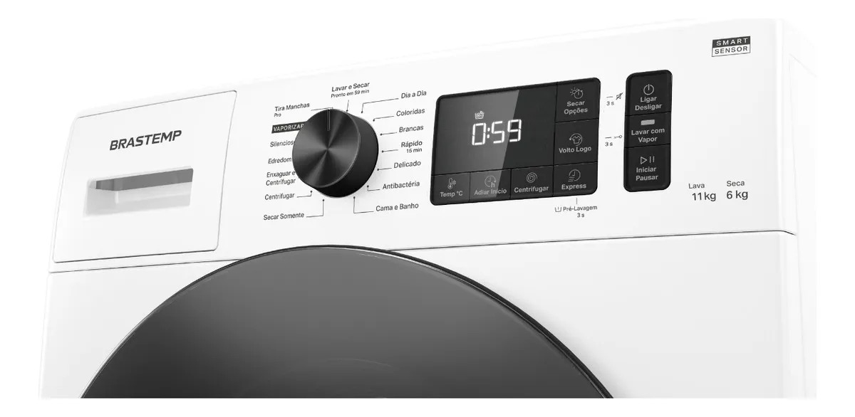 Lava e Seca Brastemp Branca 11 Kg/6 Kg 3