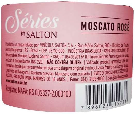 Espumante Séries by Salton Moscato Rosé 2