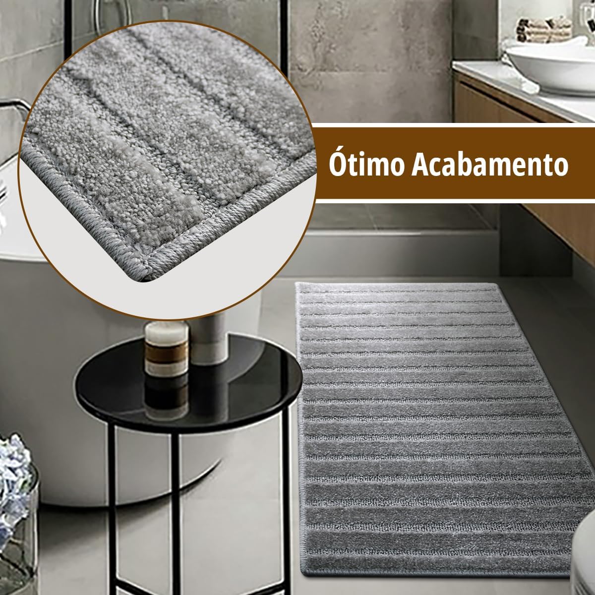 Tapete Antiderrapante Grande Soft Antimofo 4