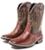 FRANBOOTS Bota Texana Country Masculina Cano Longo Marrom 1