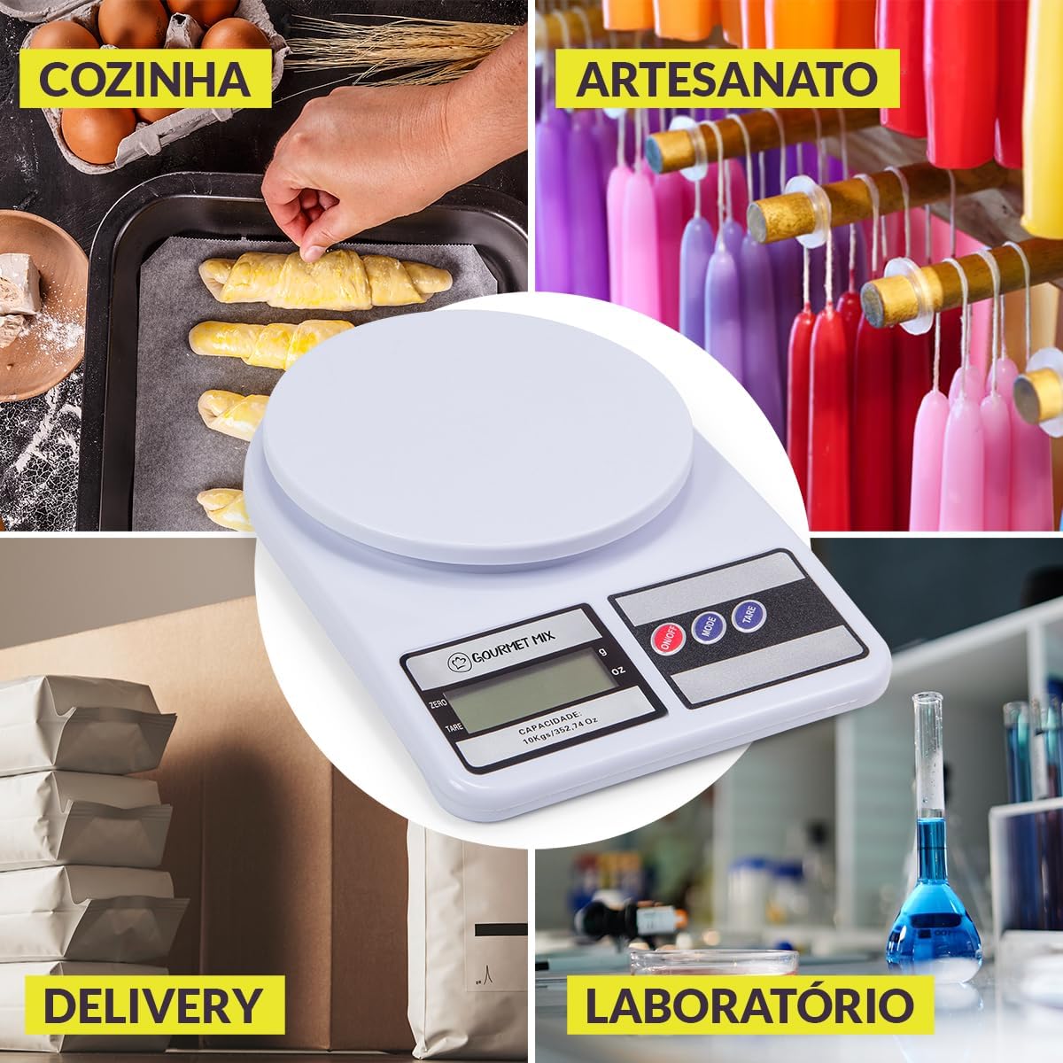 Balança Digital Cozinha de Precisão 5