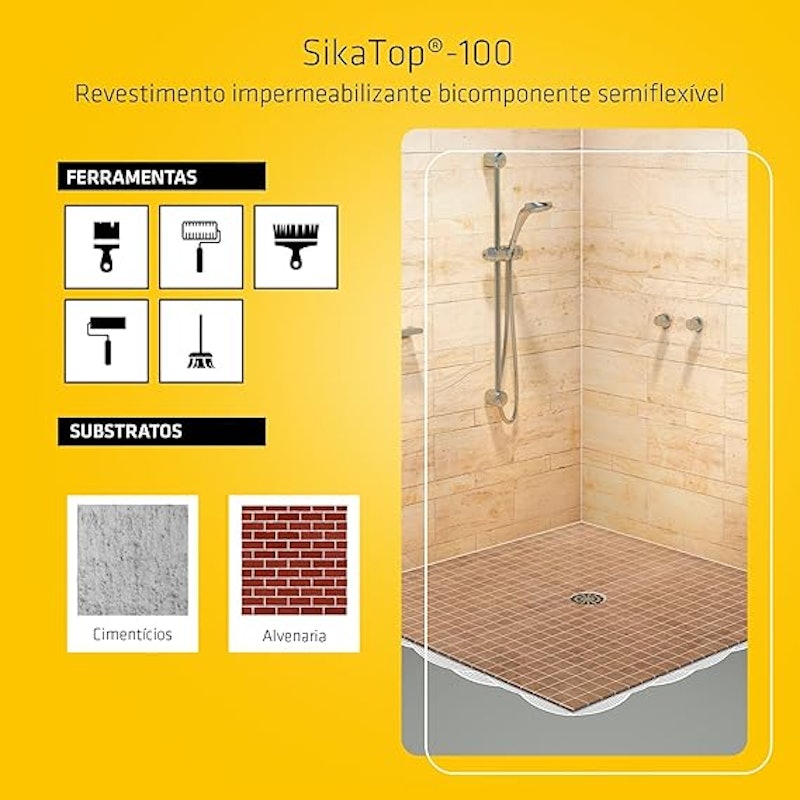 Revestimento Impermeabilizante SikaTop 100 5