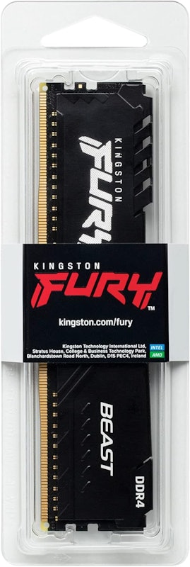Memória RAM DDR4 Fury Beast 16 GB e 2666 MHz 5