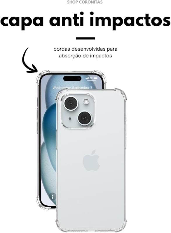 Capinha Anti Impactos Compatível com iPhone 5
