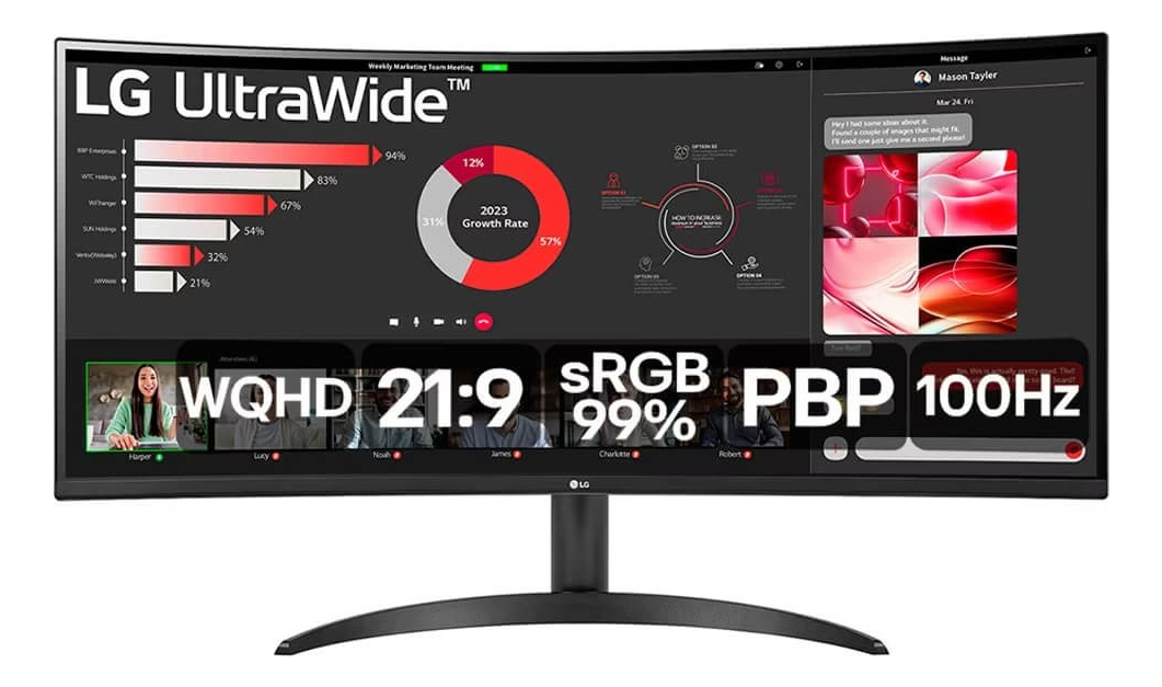Top 10 Melhores Monitores para Home Office em 2026 (AOC, LG e mais) 3