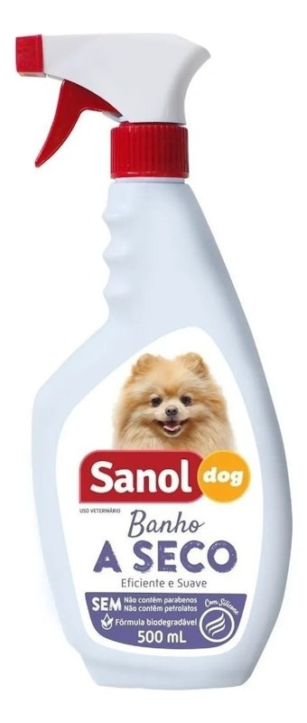 Banho a Seco Sanol Dog 1