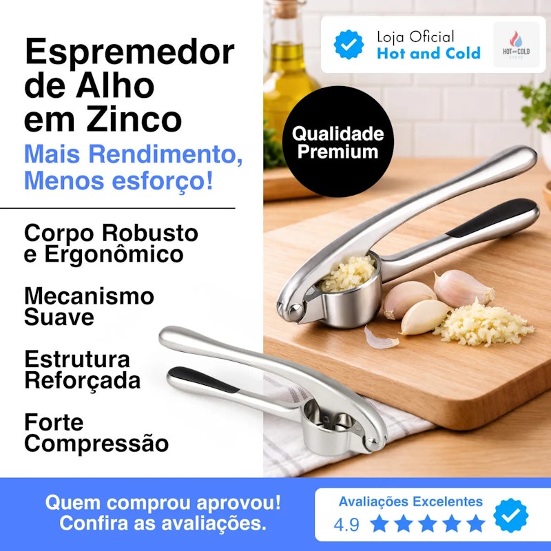 Espremedor de Alho Wolff 2