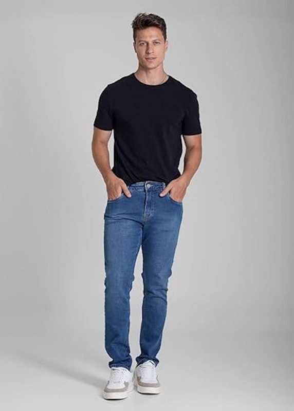 Calça Jeans Sawary Reta/Slim 2
