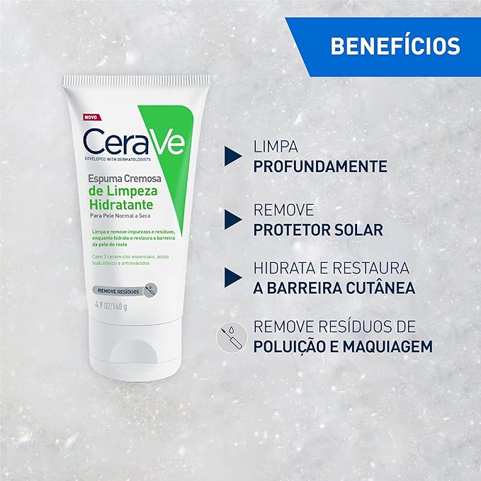 Espuma Cremosa de Limpeza Hidratante 3