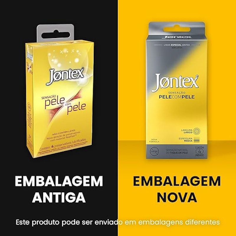 Jontex Sensação Pele com Pele 4 Unidades 3