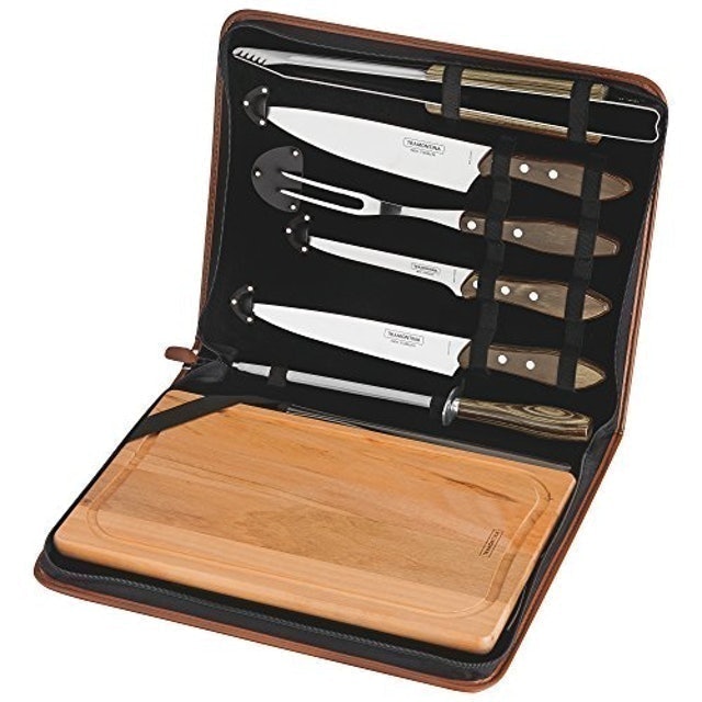 Kit para Churrasco Tramontina com Tábua e Estojo 8 Peças 1