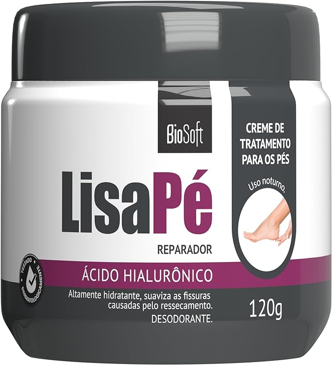 Creme Hidratante Lisa Pé Ácido Hialurônico 1