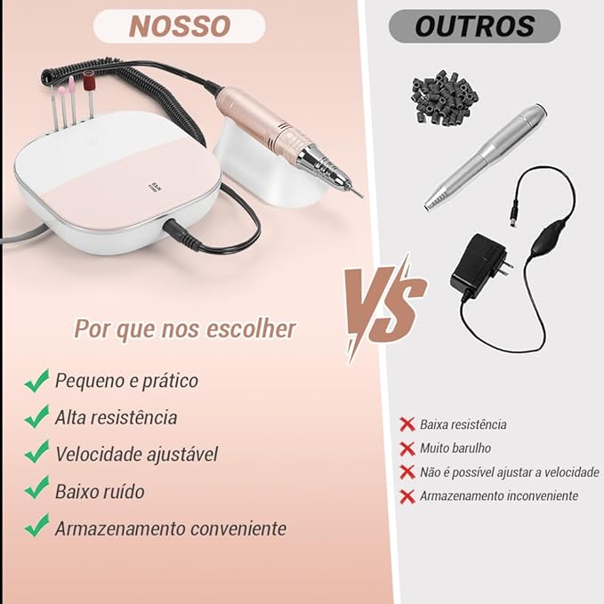 Lixadeira Elétrica para Unhas 5