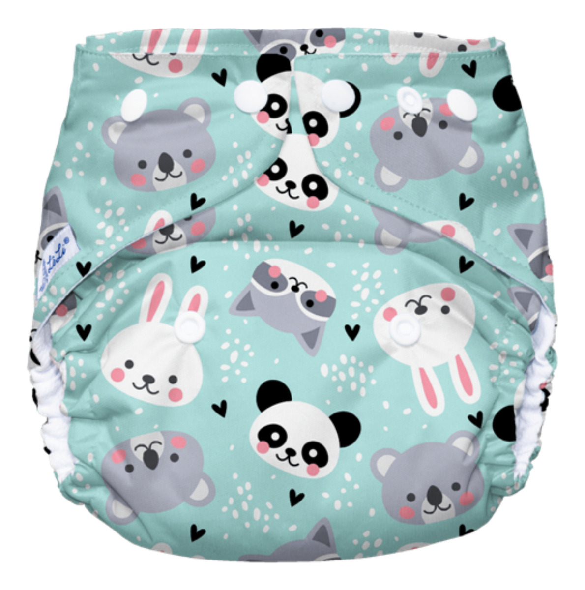Fralda Reutilizável para Praia e Piscina Tamanho Único 5-18 Kg 1