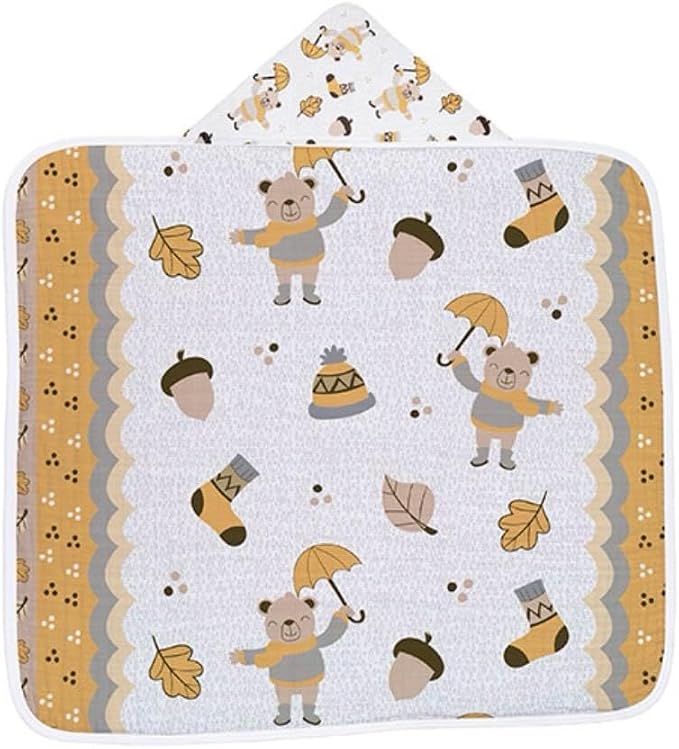 Toalha de Banho para Bebê Soft 100% Algodão 85 x 85 cm 1