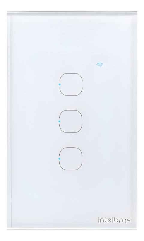 Interruptor Touch Inteligente Wi-Fi 3 Teclas 1