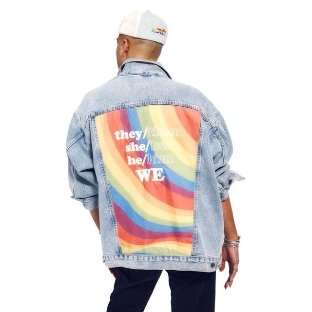 Jaqueta Jeans Levis Liberation Trucker Pride 2