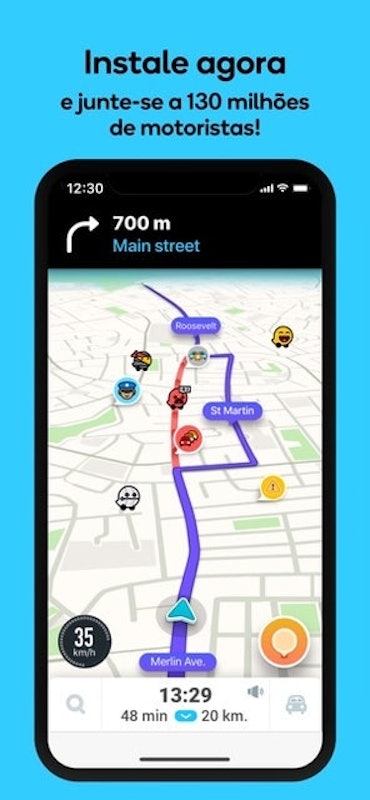 Waze GPS e Trânsito ao Vivo 2