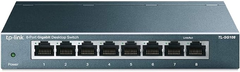 Switch Gigabit de Mesa de 8 Portas 1