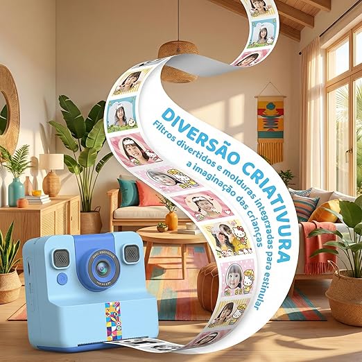 Câmera Fotográfica Infantil Komsirug 5