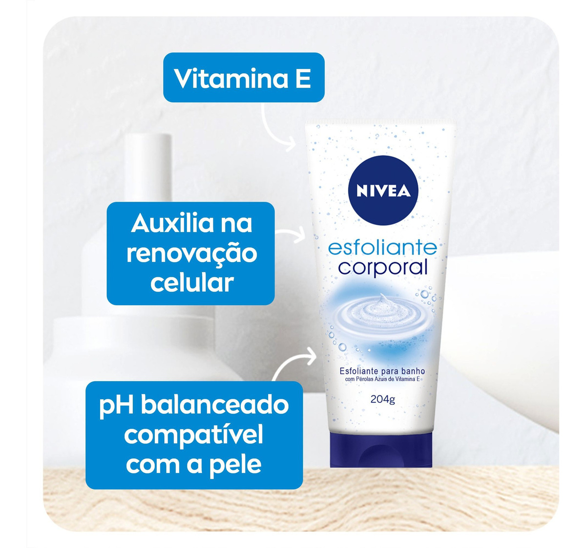 NIVEA Esfoliante Corporal para Banho 3
