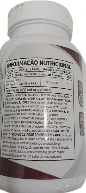 Acetilcarnitina Nutrivitalle 3