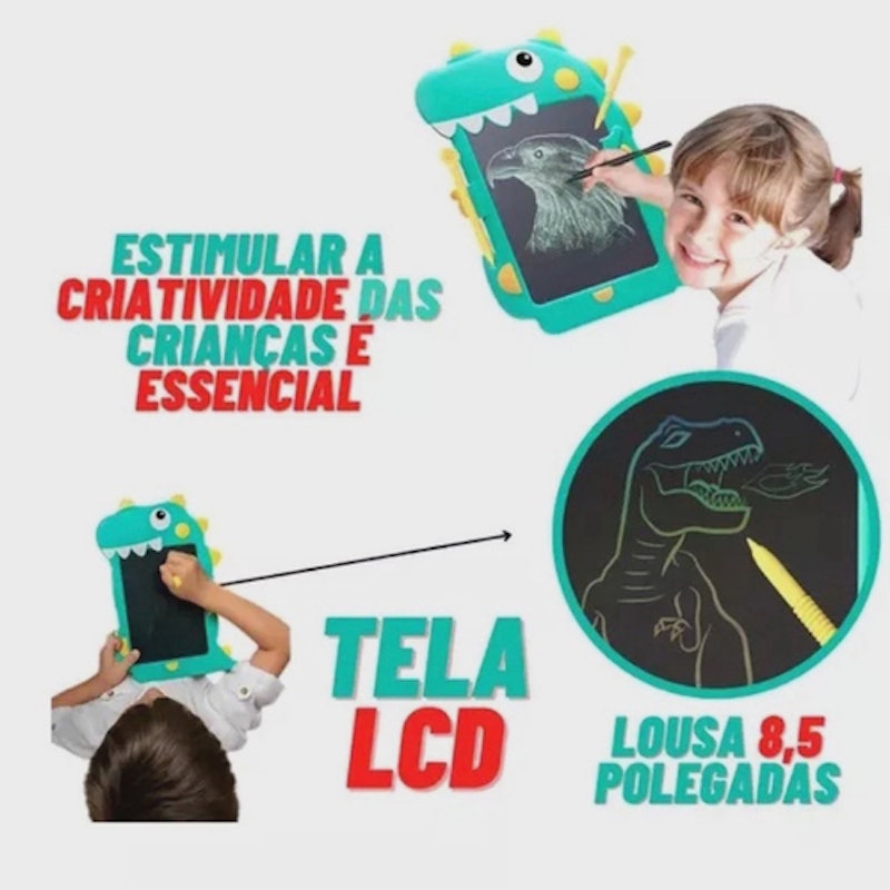 Tablet Lousa Mágica Dinossauro 4