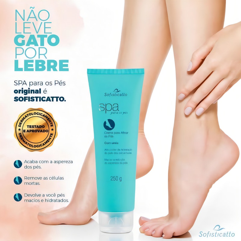 Creme para Afinar os Pés 2