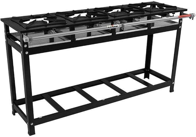 Fogão Industrial 4 Bocas em Linha Super 40 Kenok 1
