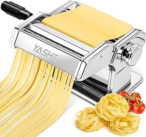Máquina de Macarrão 2 em 1 com Kit de Limpeza Yashe 1