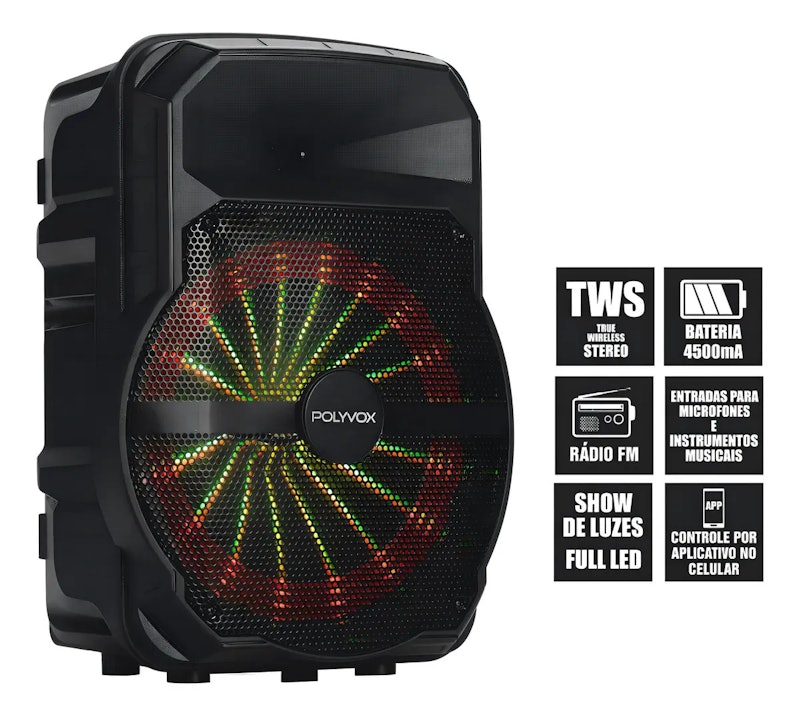 Caixa de Som Amplificada TWS 2